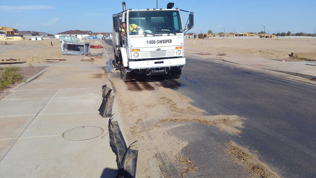 Street Sweeping Services Phoenix Az - Agua Trucks